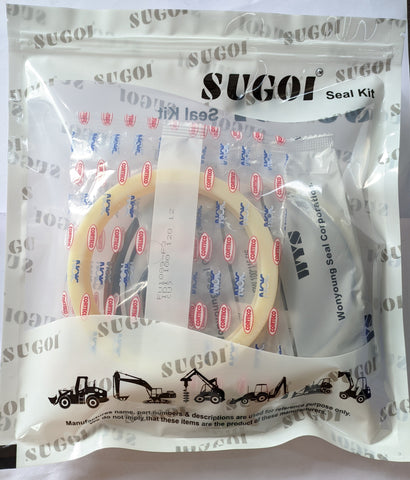SUGOI Brand seal kit for EX-110 (2011) SUPER Arm Cylinder (OEM Part Number: TE 23321)