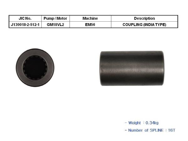 JIC EM56 Coupling (India Type) - SealKitIndia.com