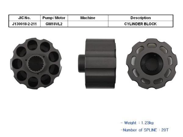 JIC EM56 Cylinder Block - SealKitIndia.com