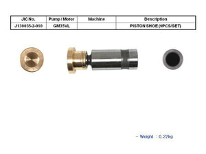 JIC GM35VL Piston (9 pieces/Set) - SealKitIndia.com