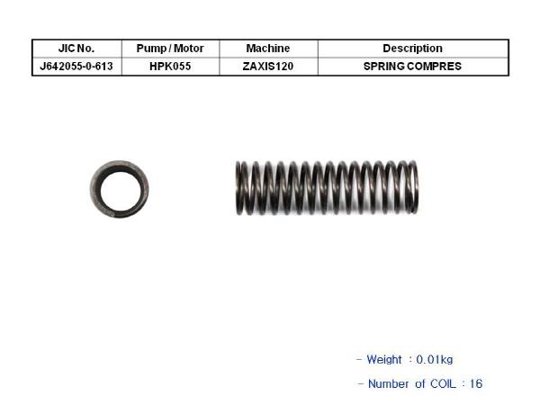 JIC HPK055 Spring Compres (9 Pieces/Set) - SealKitIndia.com