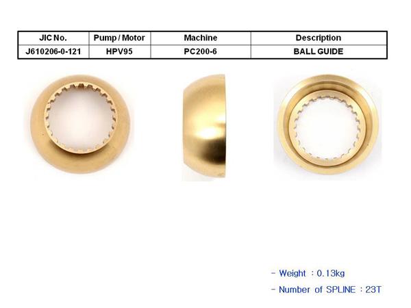 JIC HPV95 Set Plate & Ball Guide - SealKitIndia.com