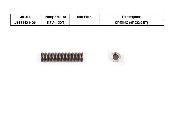 JIC K3V112DT Spring (9pcs/set) - SealKitIndia.com