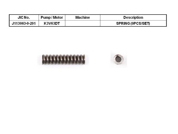 JIC K3V63DT Spring (9pcs/set) - SealKitIndia.com