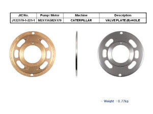 JIC M2X170/M2X150 Valve Plate (B) - SealKitIndia.com