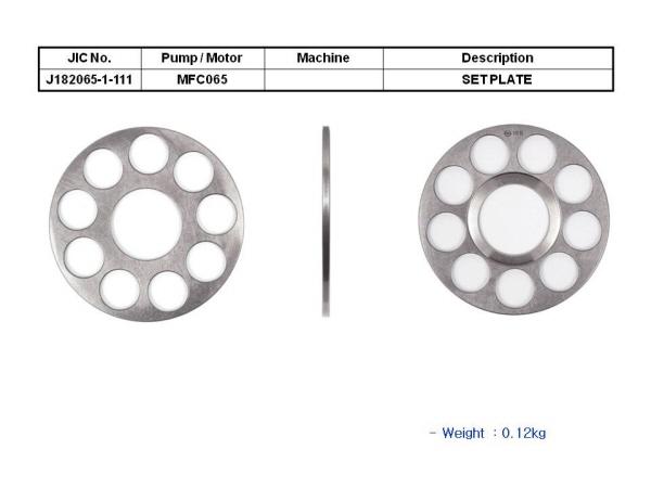 JIC MFC065 Set Plate & Ball Guide - SealKitIndia.com
