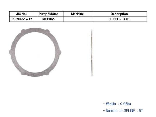 JIC MFC065 Steel Plate - SealKitIndia.com