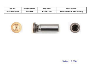 JIC MSF52P-2 Piston Shoe Set(9 Pieces/Set) - SealKitIndia.com