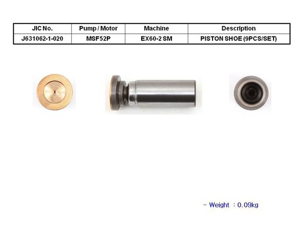 JIC MSF52P-2 Piston Shoe Set(9 Pieces/Set) - SealKitIndia.com