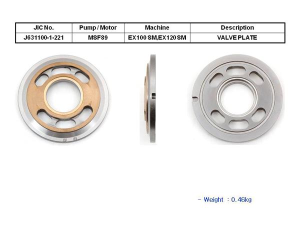 JIC MSF-89P-JN-V Valve Plate - SealKitIndia.com